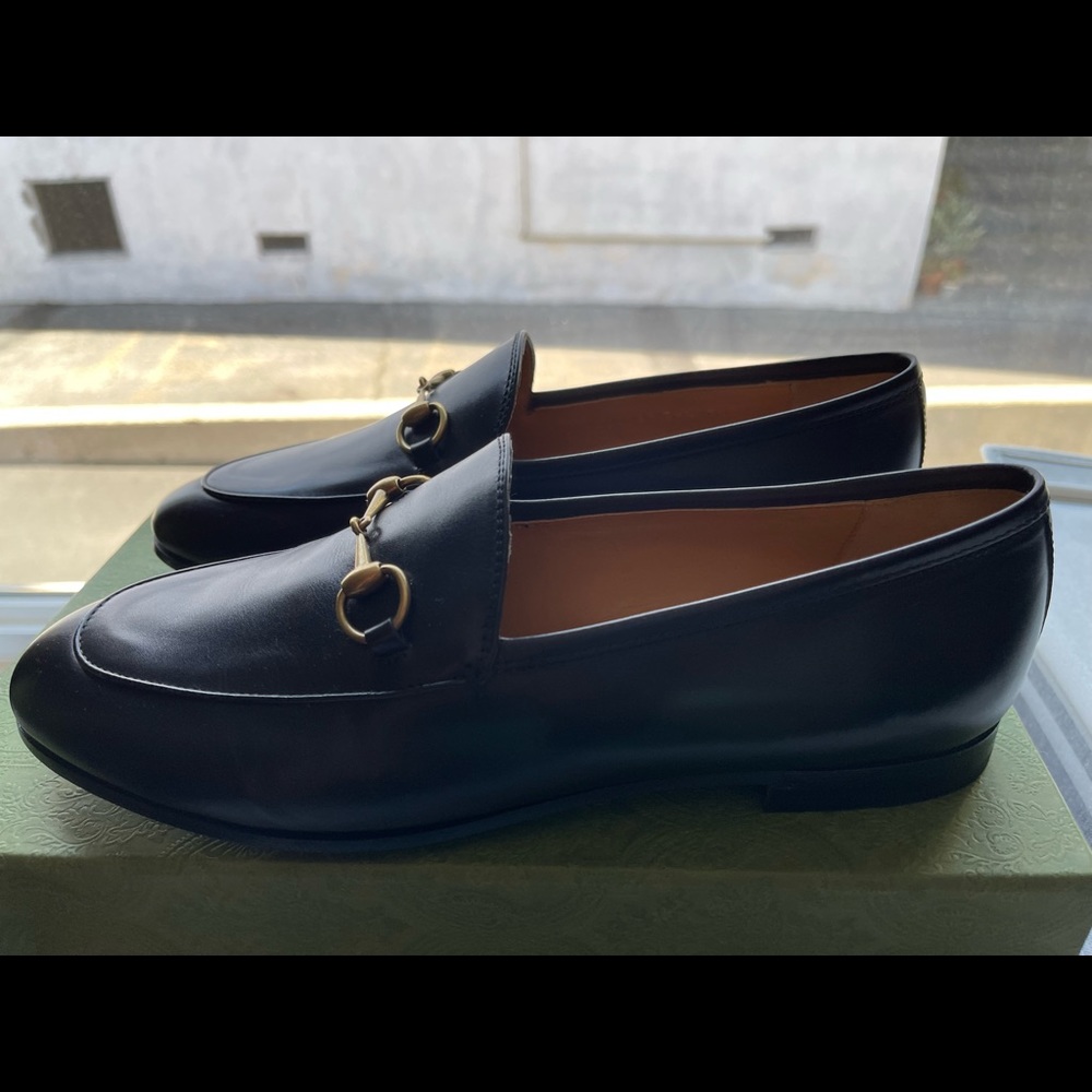 Gucci Jordaan Loafers Womens 9.5 (39.5 euro) - Picture 2 of 11